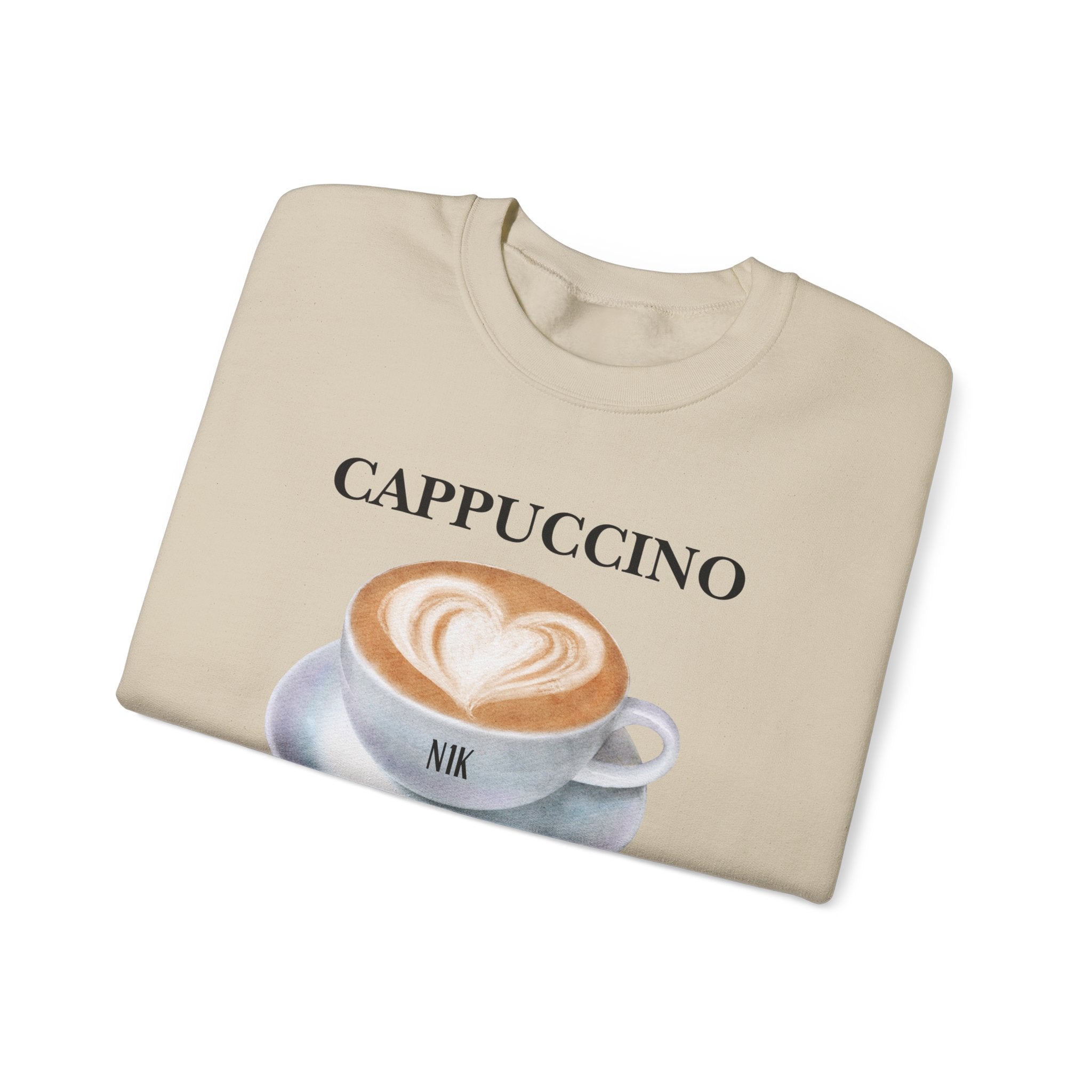 Creamy Sweatshirt Unisex Heavy Blend™ Crewneck Sweatshirt Cappuccino Hot